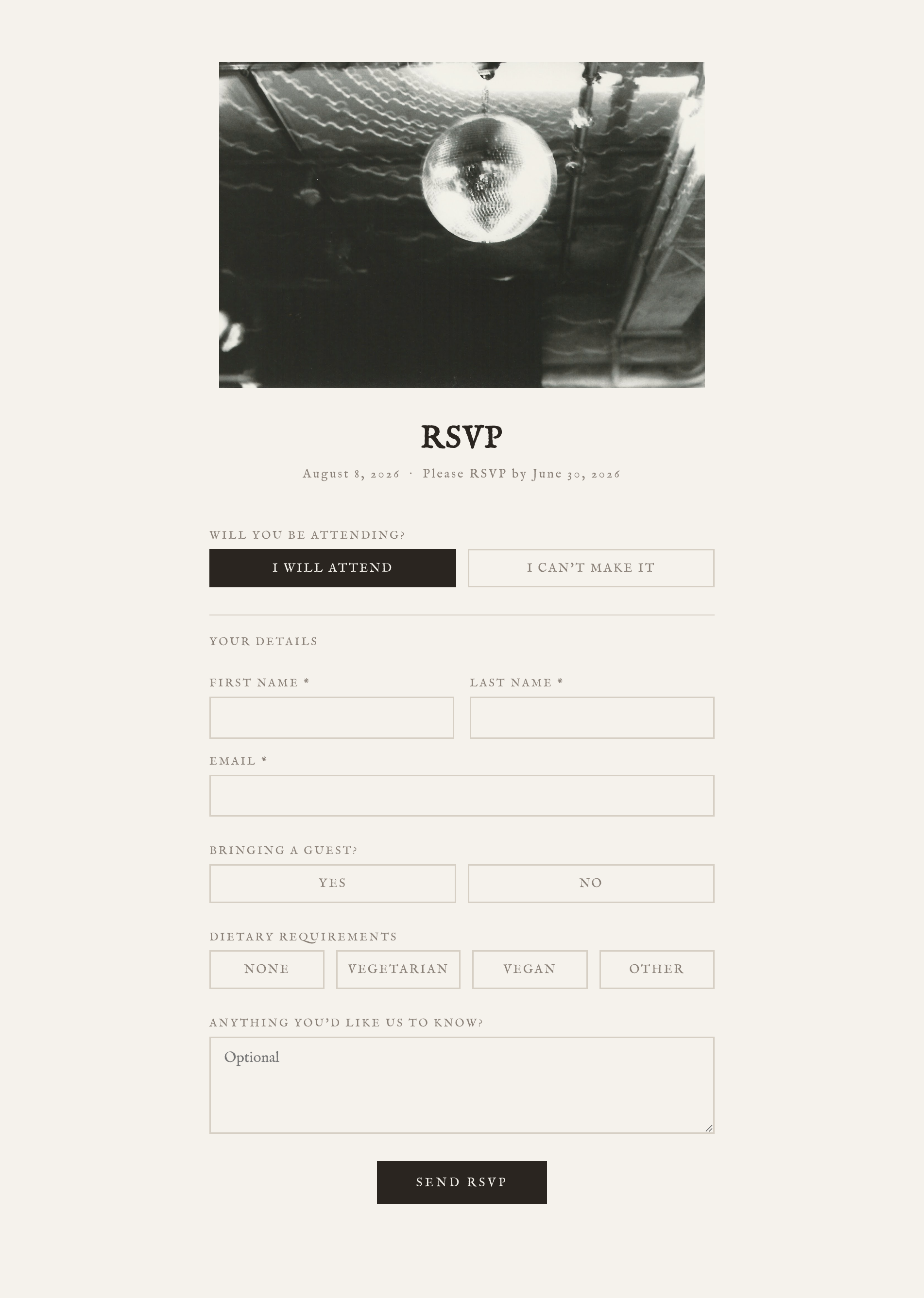 RSVP
